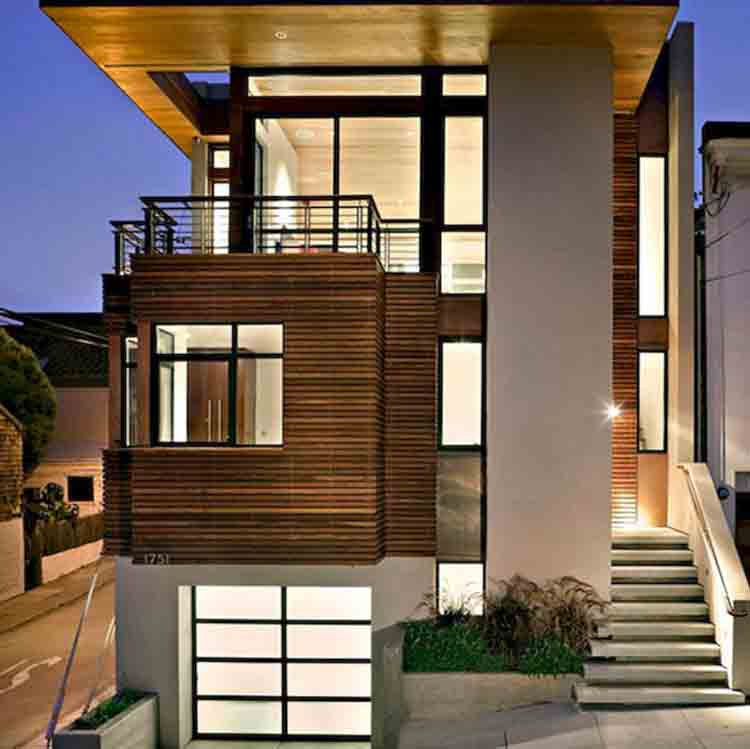 30 Desain Denah Rumah Minimalis 2 Lantai Sederhana Modern