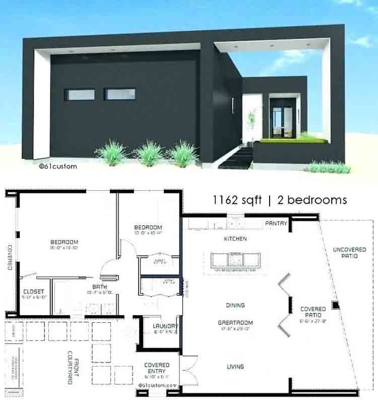 desain rumah minimalis 5x12 m