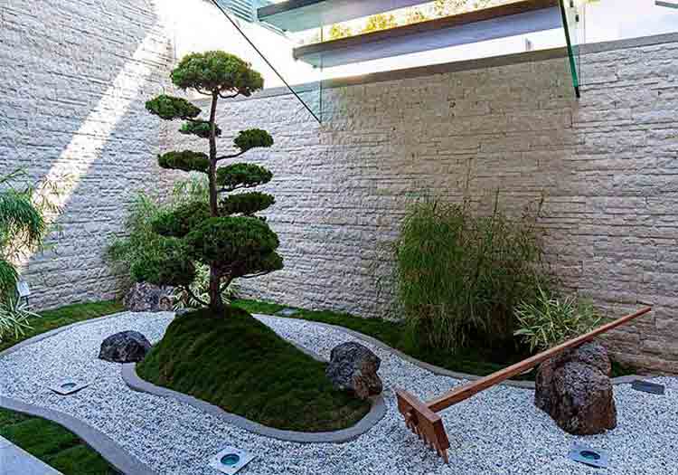 gambar model taman minimalis belakang rumah