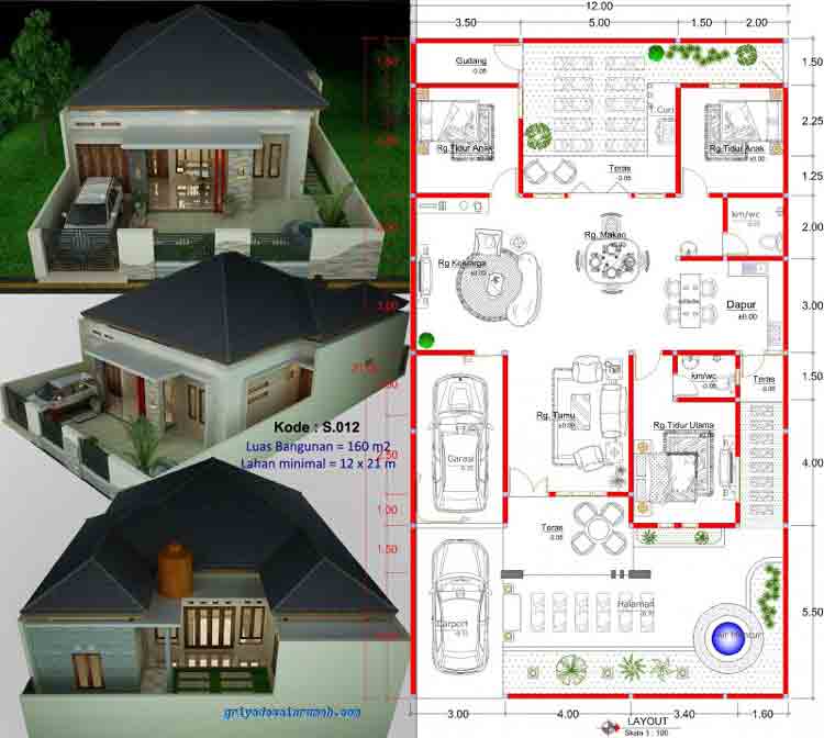 45 Model Rumah Mewah Minimalis 1 Dan 2 Lantai Desain Modern