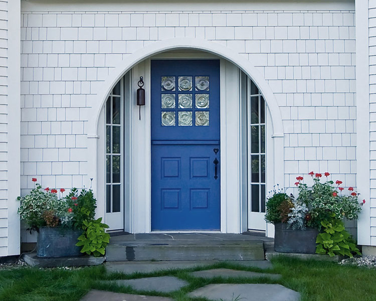 pintu minimalis cat putih