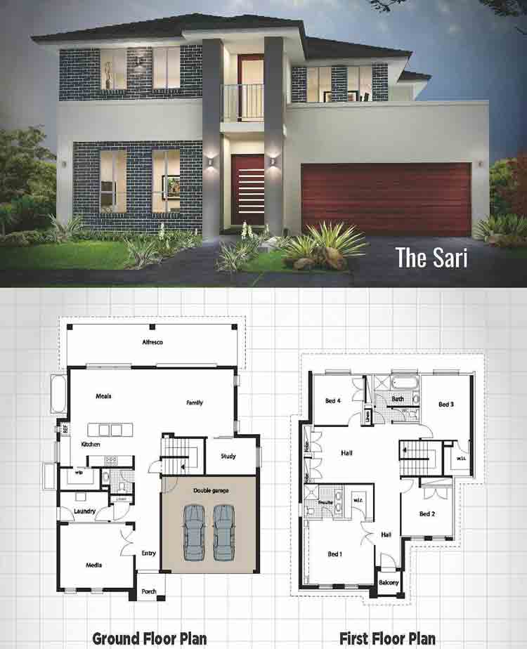 45 Model Rumah Mewah Minimalis 1 Dan 2 Lantai Desain Modern
