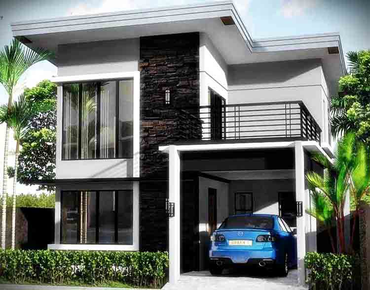 √ 75+ Model Rumah Minimalis 2 Lantai Sederhana & Modern