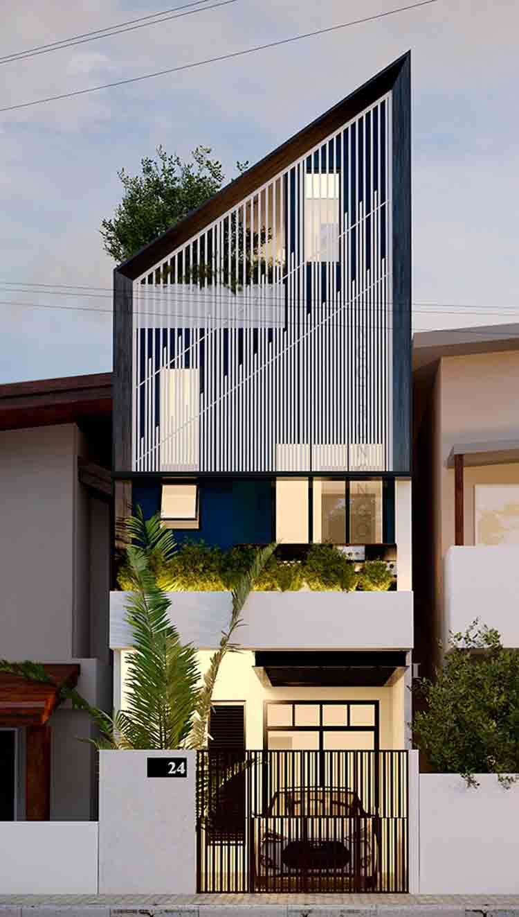 45 Model Tampak Depan Rumah Minimalis 2 Lantai Terbaru 2022