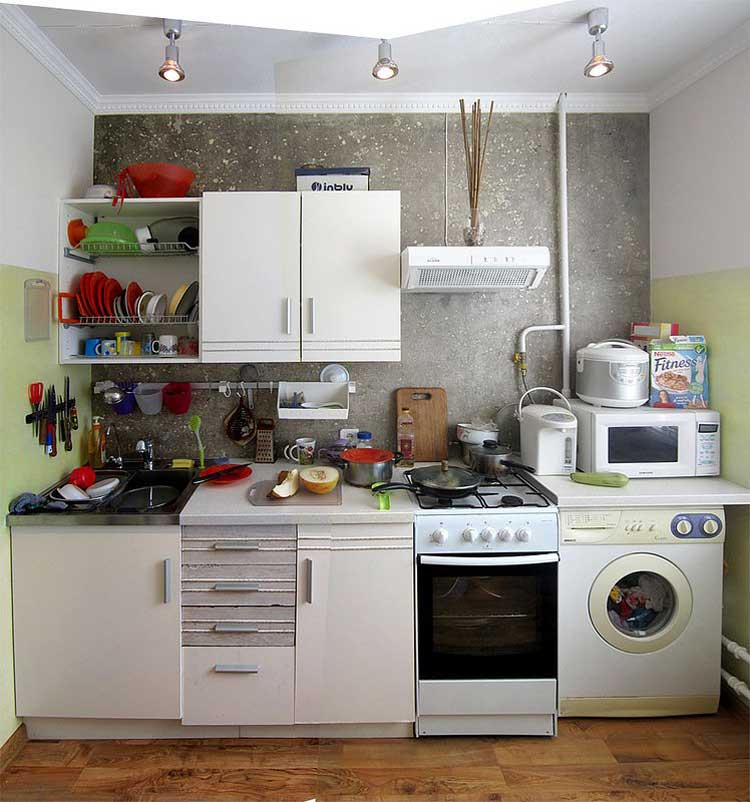 dapur minimalis dengan etalase kekinian
