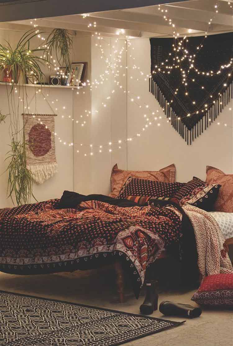 dekorasi kamar tidur sempit tanpa jendela