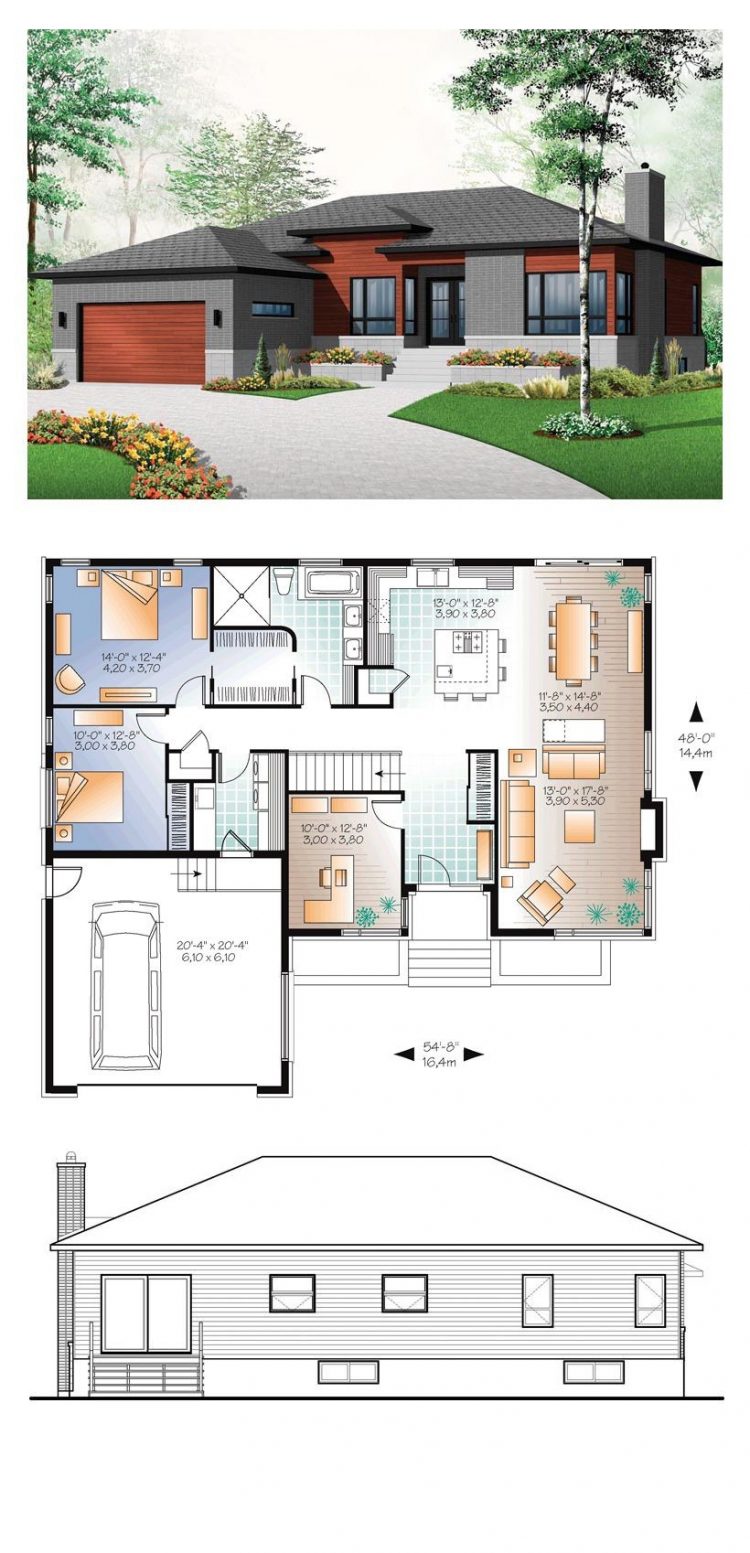 desain rumah minimalis satu lantai