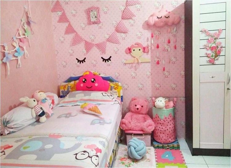 design wallpaper dinding kamar tidur anak