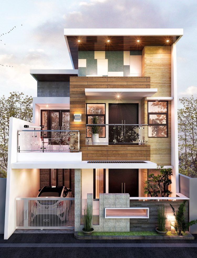 75+ Model Rumah Minimalis 2 Lantai Sederhana & Modern