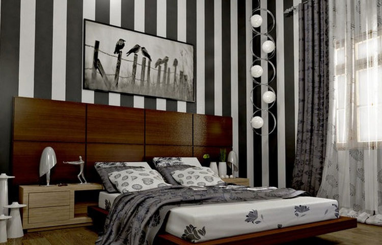 √ 30+ Motif & Harga Wallpaper Dinding Kamar Tidur Minimalis