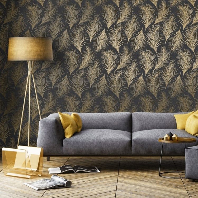 wallpaper dinding daun