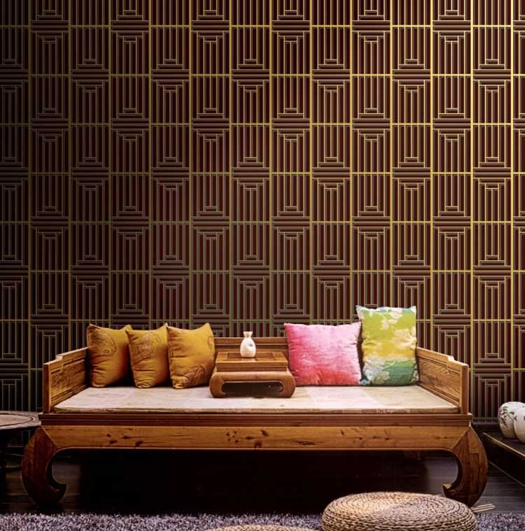 60 Motif Wallpaper Dinding Ruang Tamu Minimalis Harga