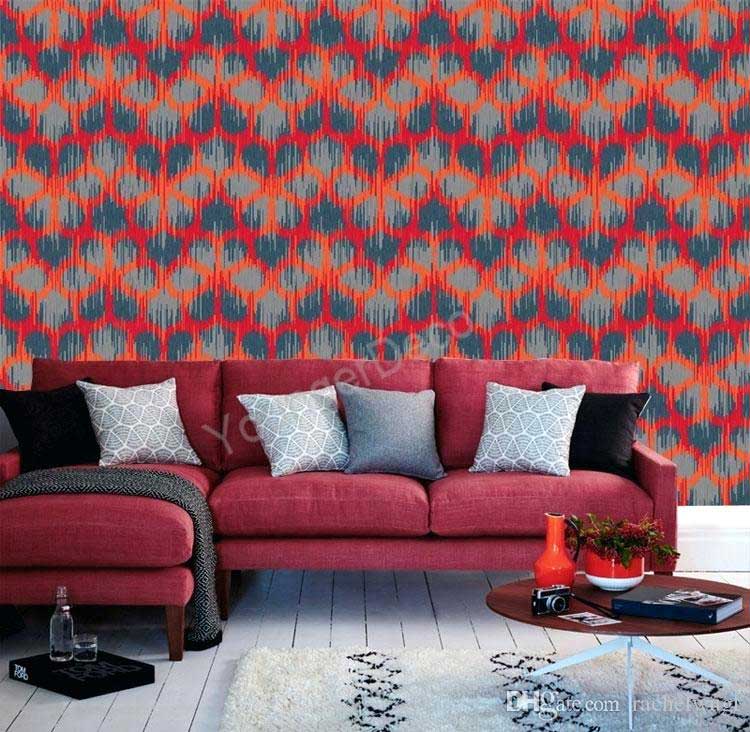 60 Motif Wallpaper Dinding Ruang Tamu Minimalis Harga