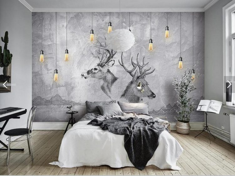 wallpaper dinding kamar di bali