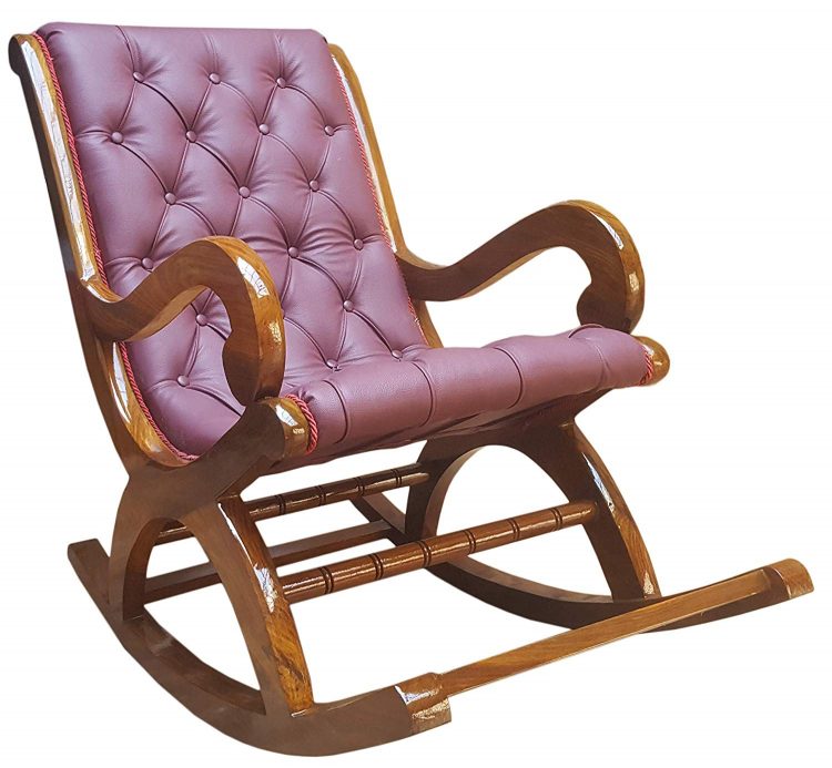model kursi goyang kayu