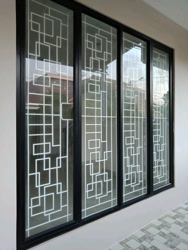 desain jendela masjid minimalis