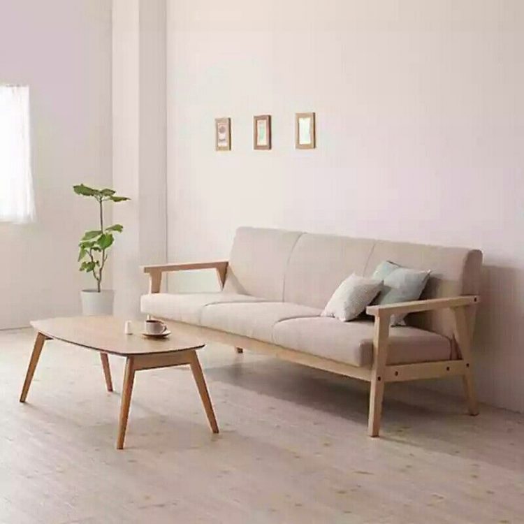 sofa minimalis abu2 hitam